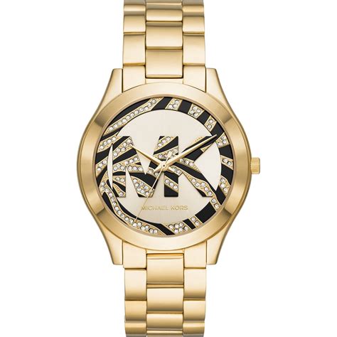 michael kors slim runway damenuhr|michael kors oversized runway watch.